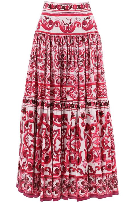 dolce & gabbana maxi skirts for women